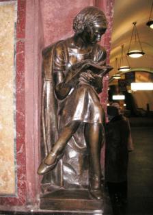 from Moscow subway station, Dec 2007